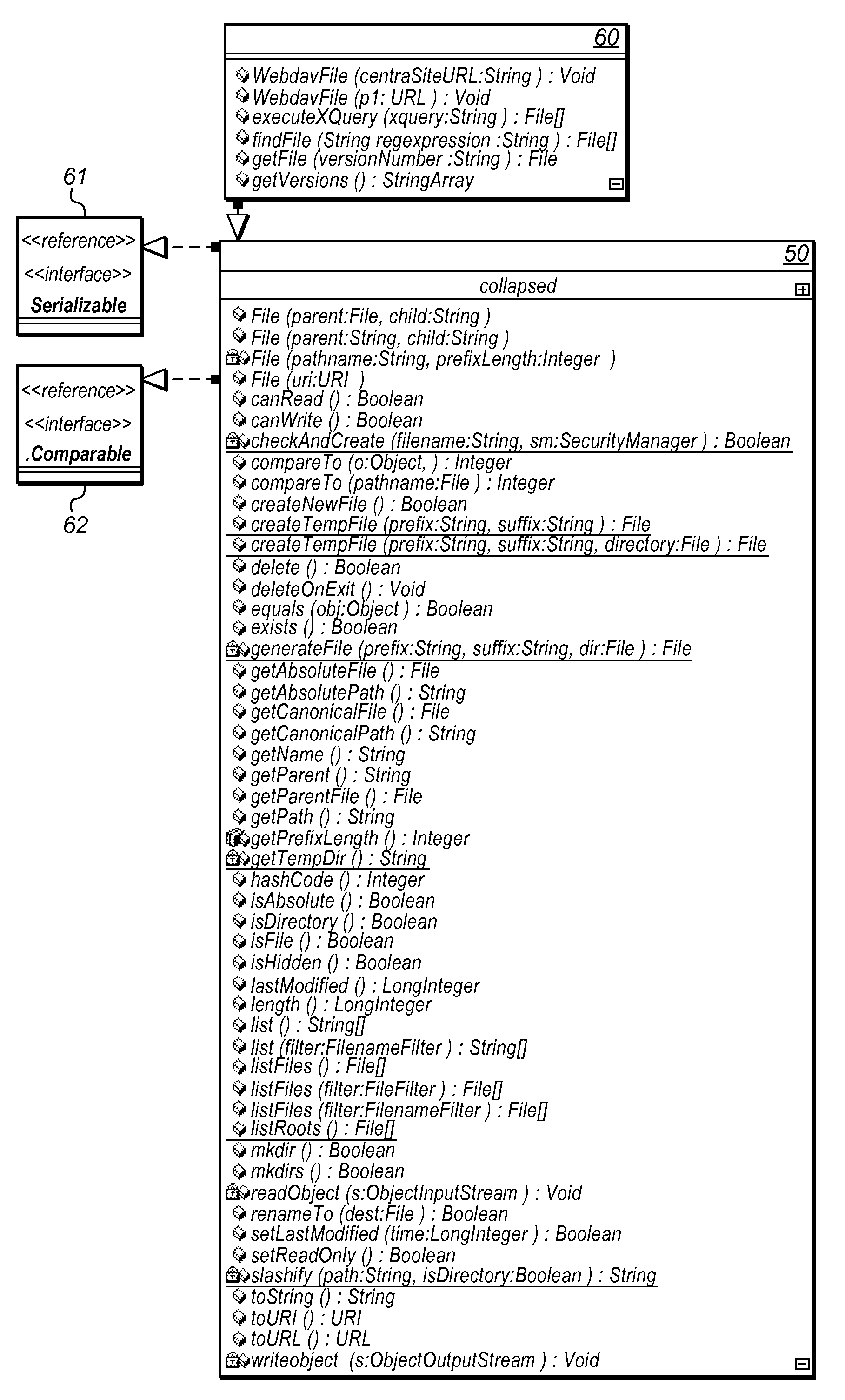 System and Method for Accessing Files in a Physical Data Storage