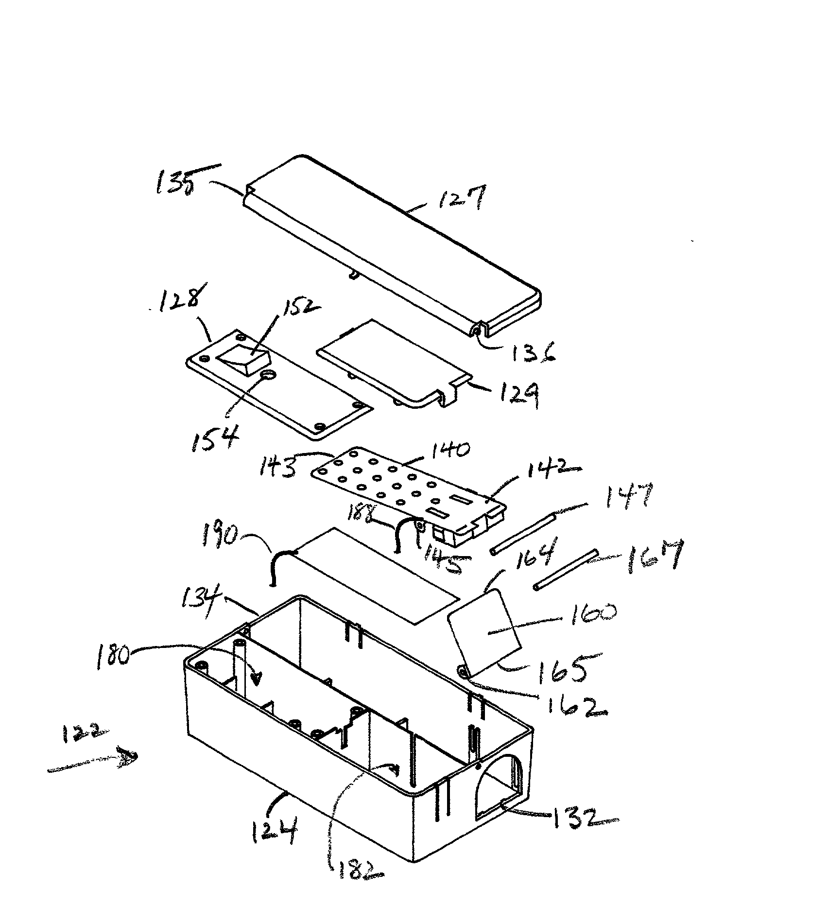 Electronic animal trap