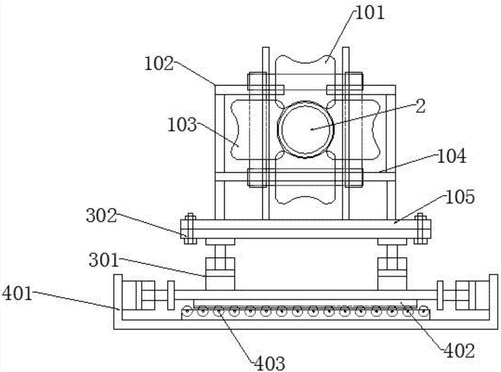 Numerical control complete-set pipe making machine