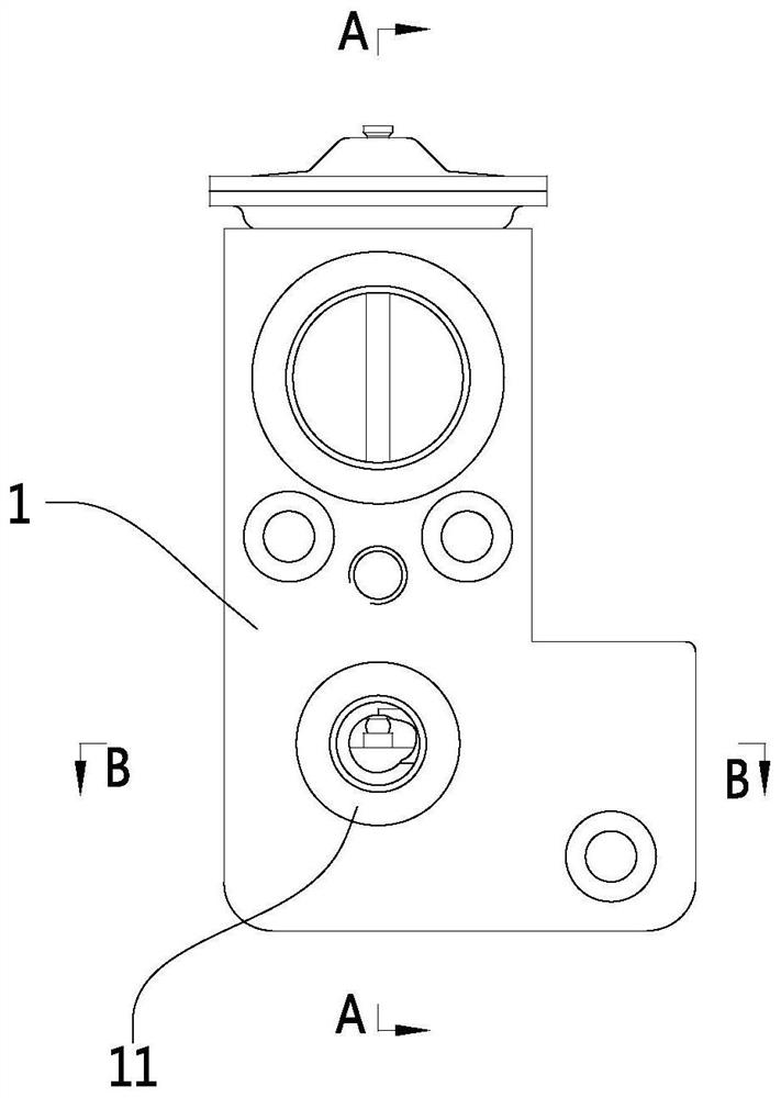 A kind of expansion valve and air supply enthalpy increasing system