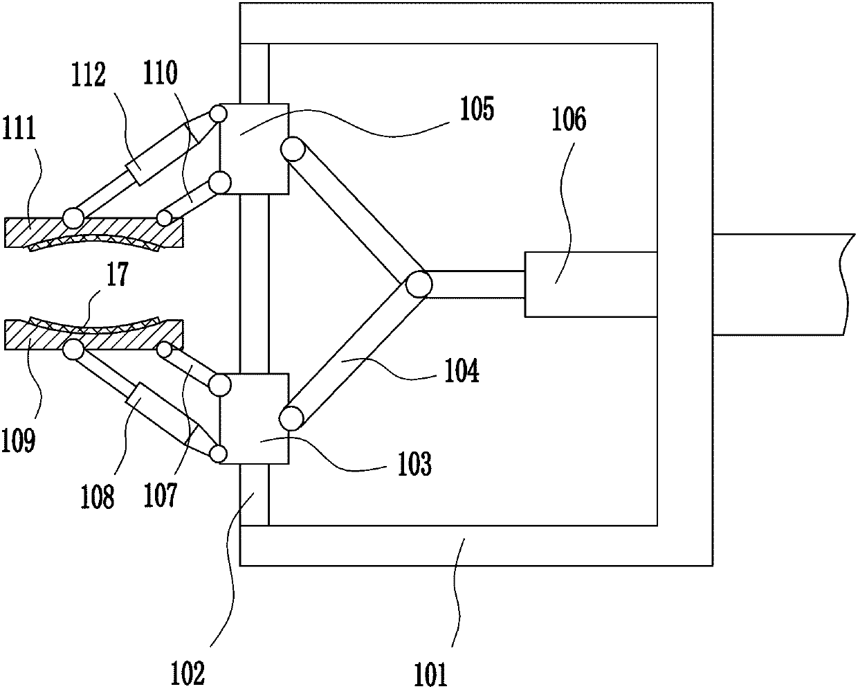 Warehouse goods carrying robot