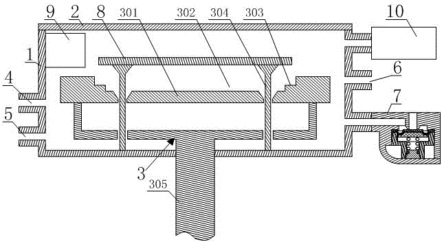 Epitaxial wafer production process for power chip