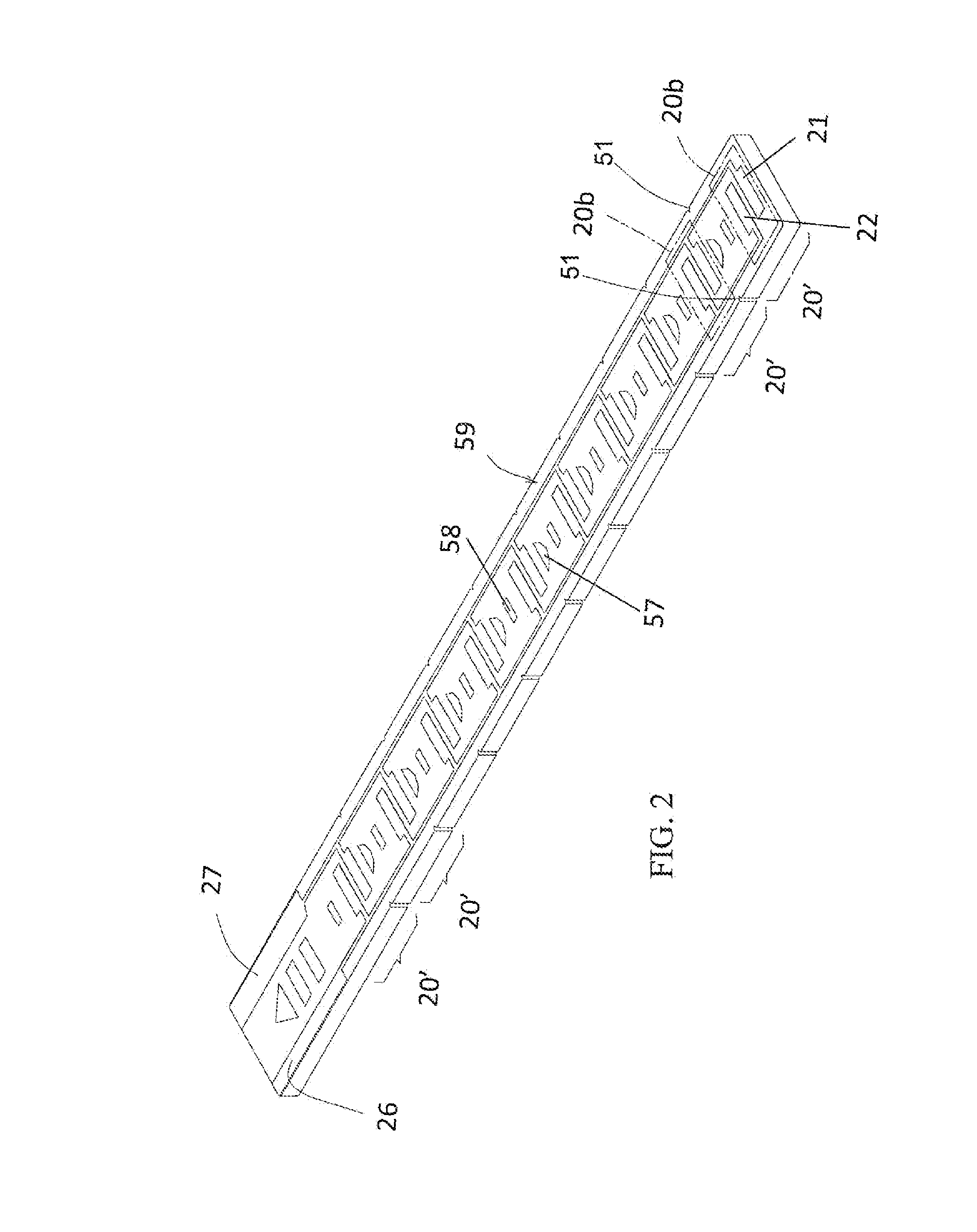 Biosensor test strip