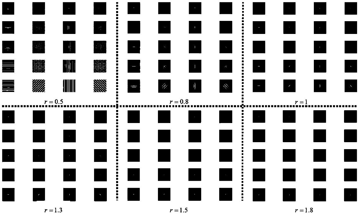 Image texture extraction and identification method by non-Gauss two-dimension Gabor filter