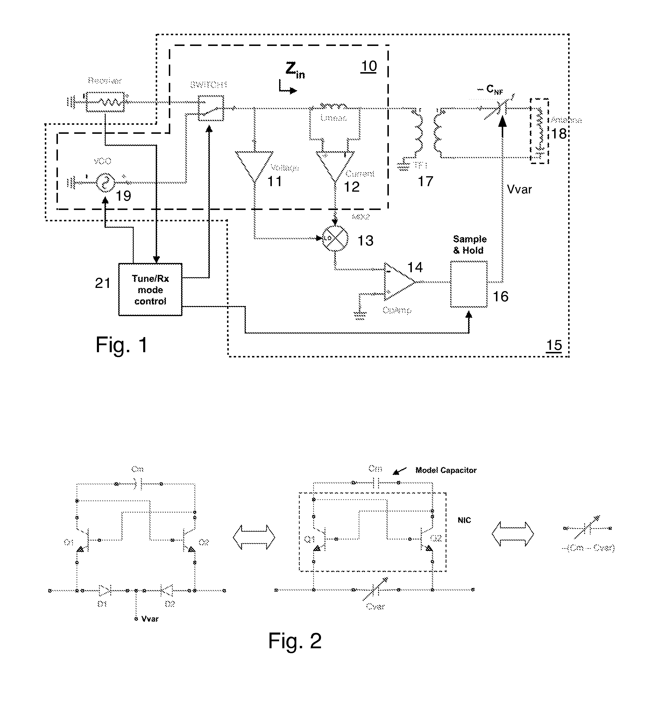 Wide bandwidth automatic tuning circuit