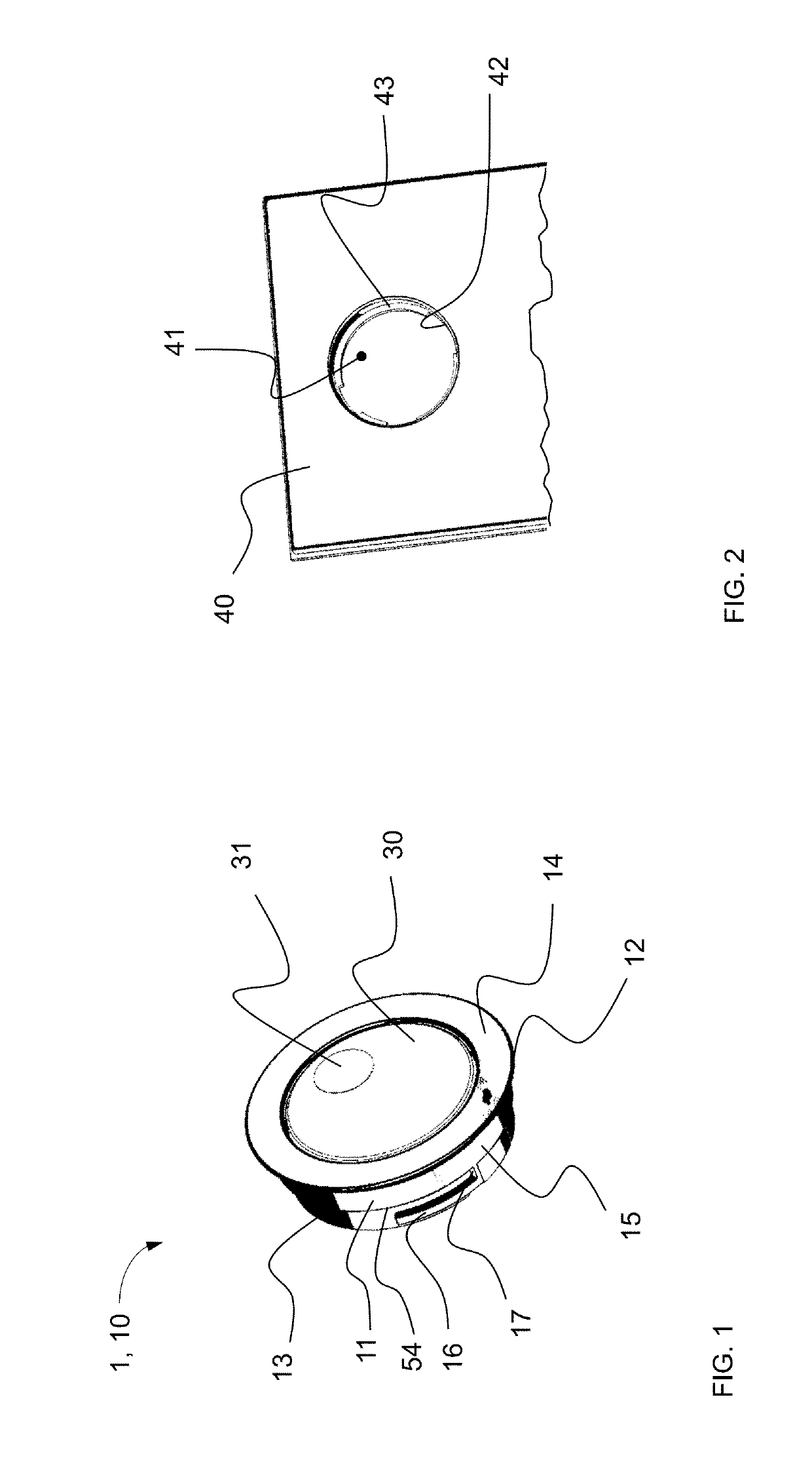 Fixture for a lamp, and lighting element