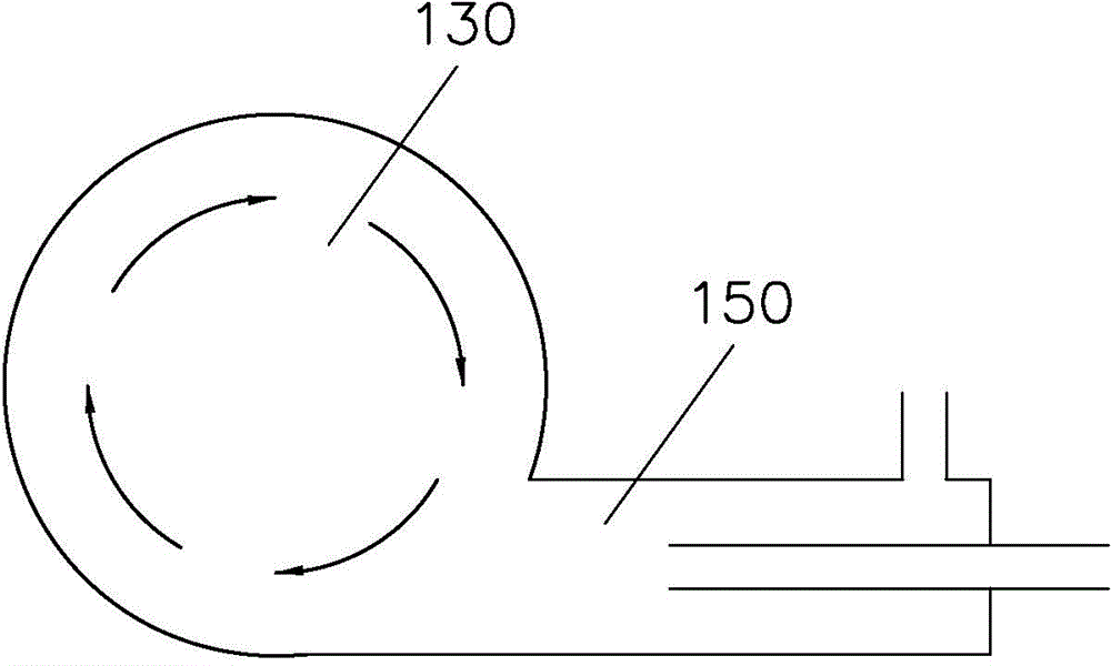 Cyclone combustion type energy-saving cooker