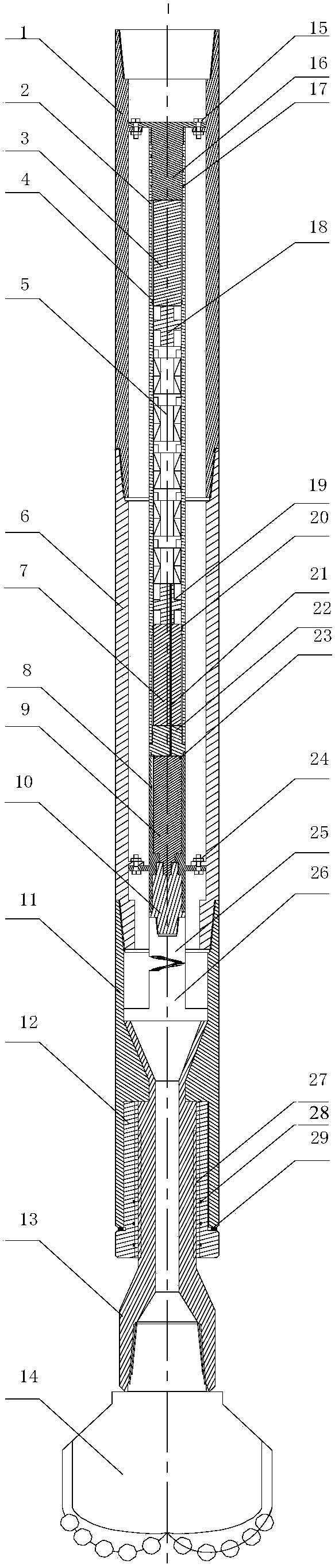 Downhole Power Vibration Shock Drilling Tools