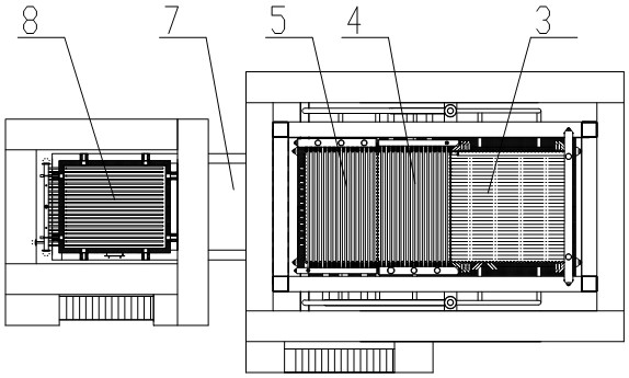 Three-chamber rare earth recovery waste heat furnace