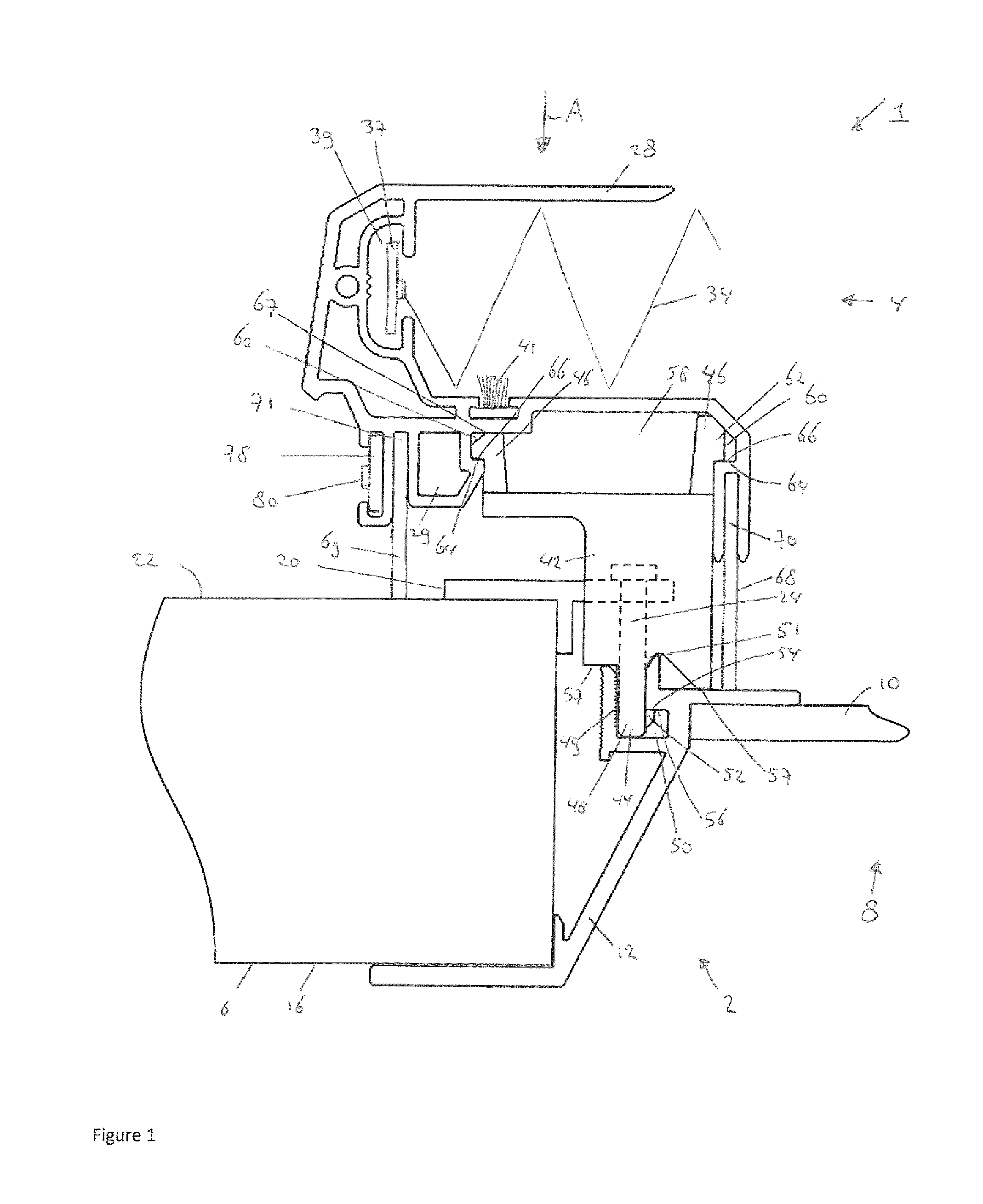 Window or door covering assembly for a vehicle