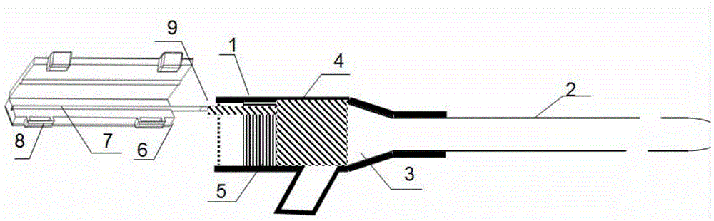 Self-sealing type venous indwelling needle with liquid bag in needle holder