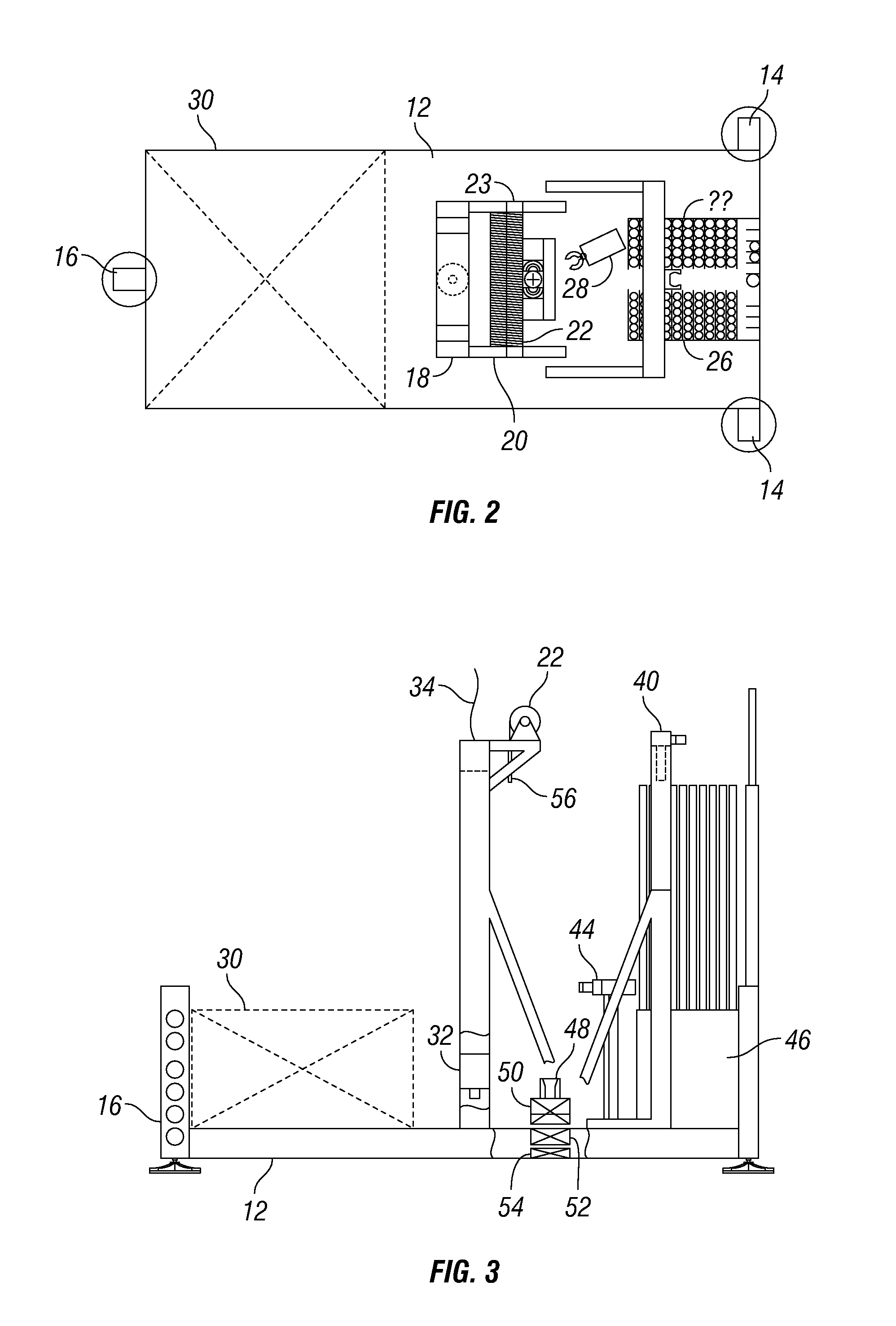 Remotely operated water bottom based drilling system using cable for auxiliary operations