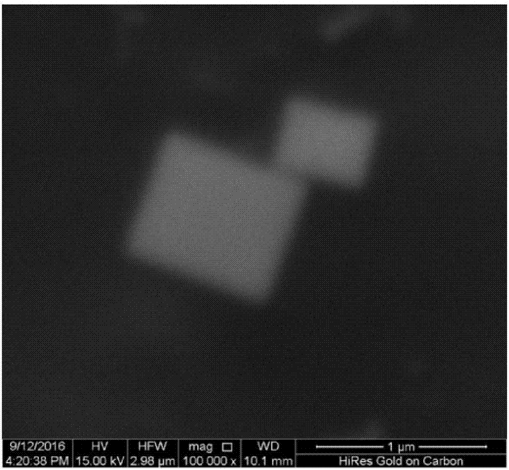 Method for preparing large size lead halide cesium perovskite crystal