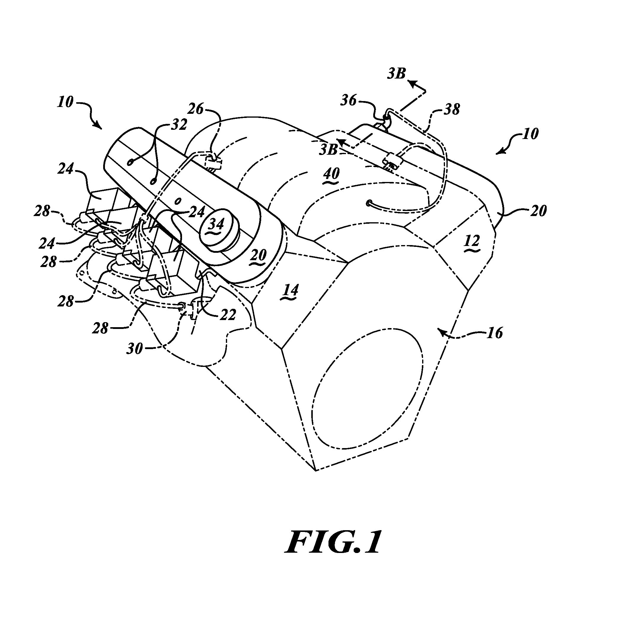 Exposed coil rocker arm cover assembly having external multi-coil mounting bracket