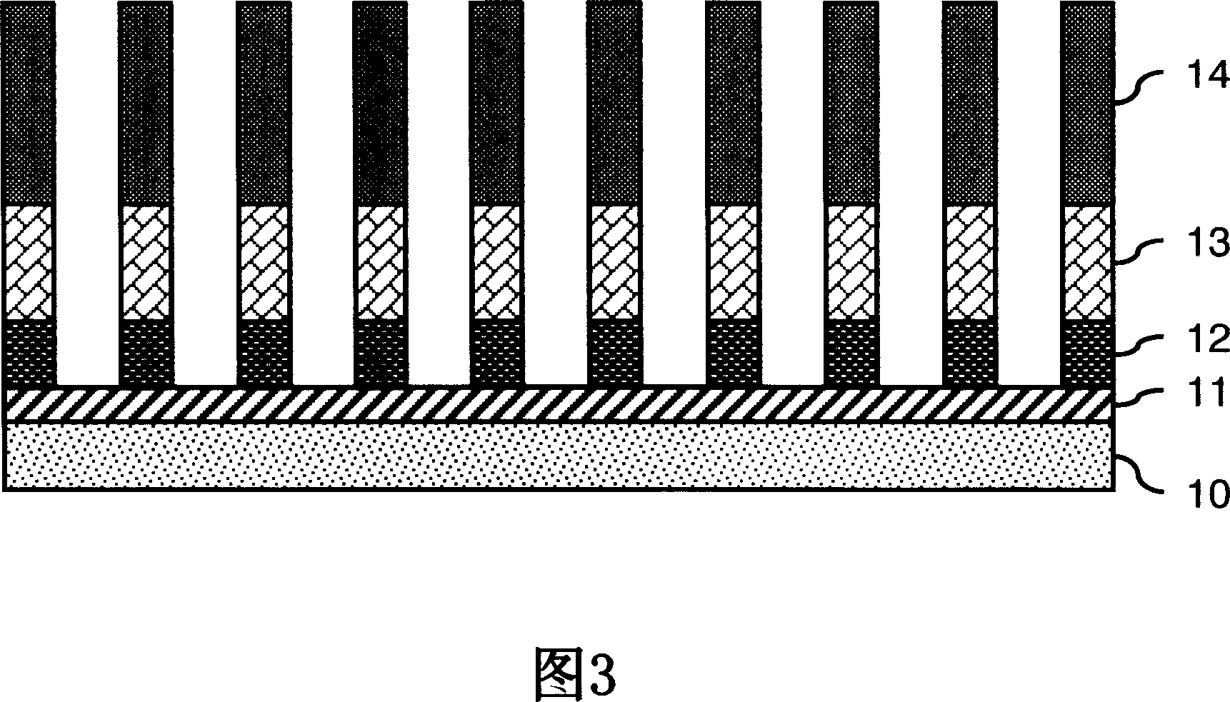 Method for producing radio frequency identifying antenna and its antenna structure