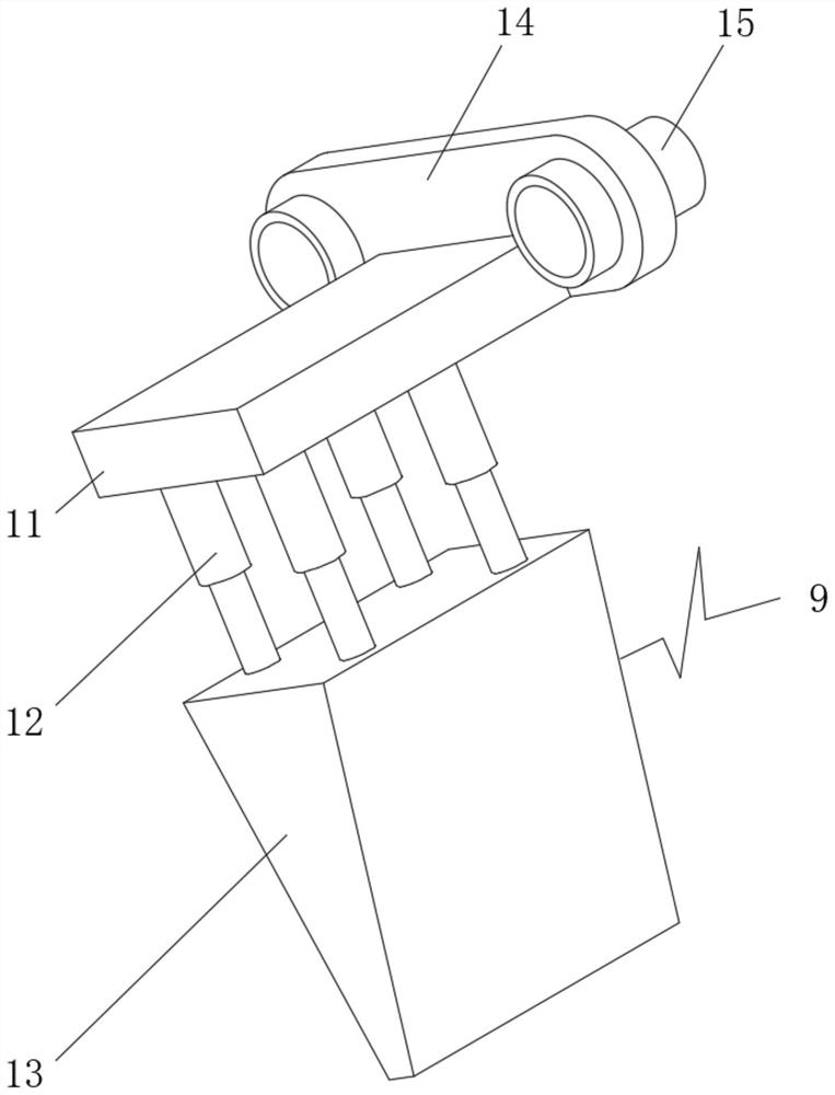 Intermittent control and adjustment mechanism for driving belt for conveying and feeding in chemical production