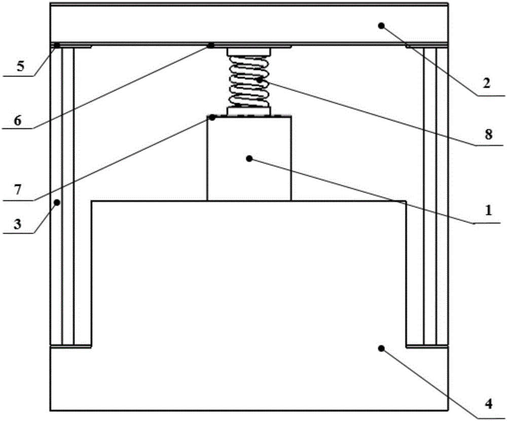 System and method for testing dynamic characteristics of helical spring