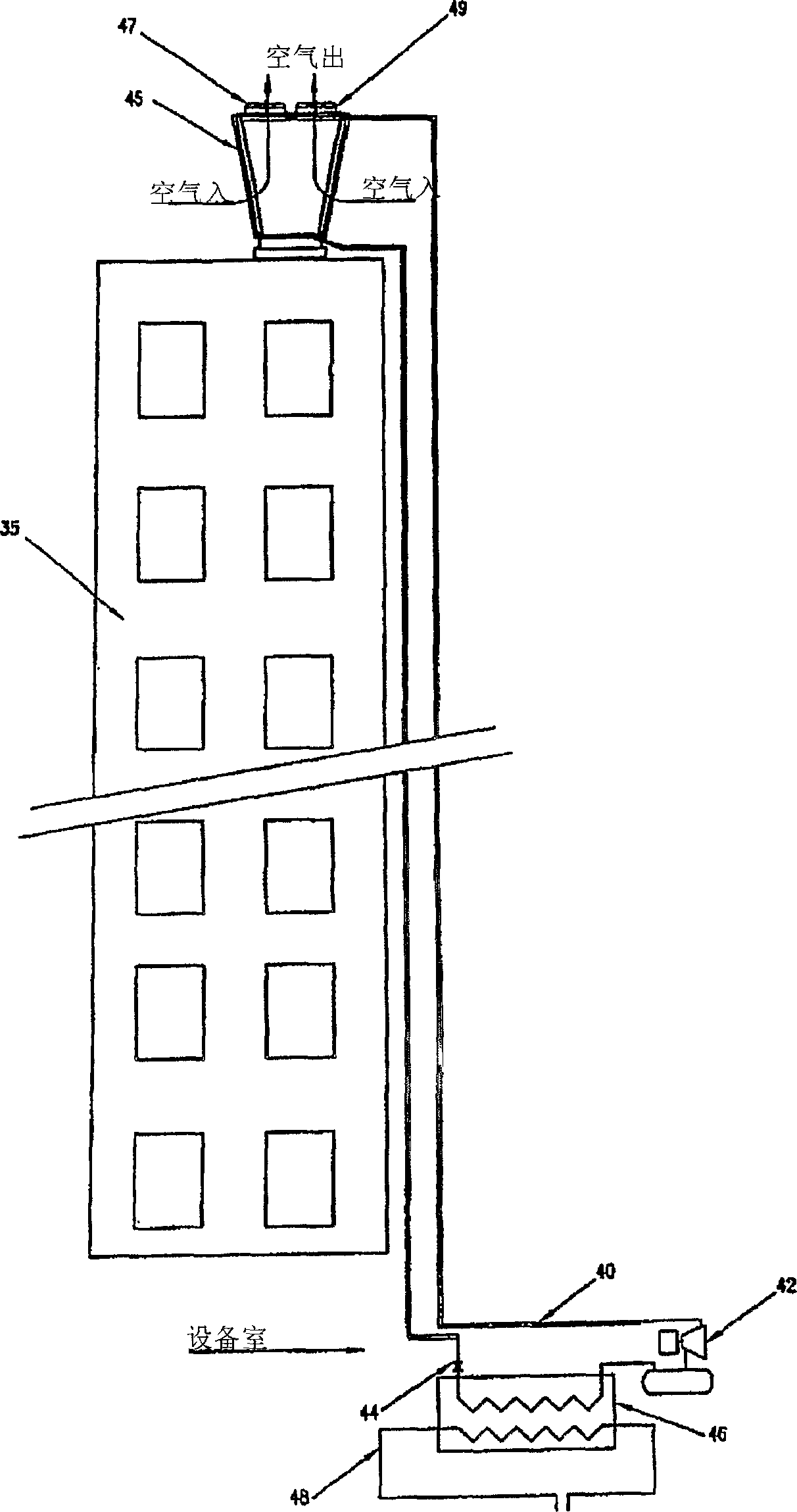 System and method of cooling