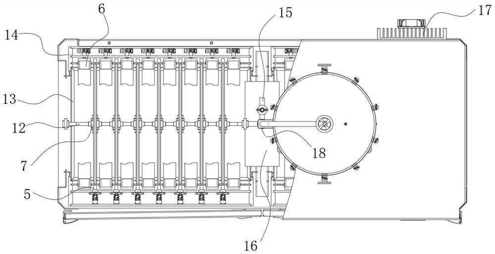 Financial management file storage device with moisture-proof and anti-corrosion functions