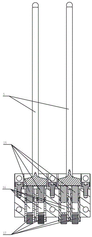 Variable-stroke pneumatic internal combustion hybrid power engine and running method thereof