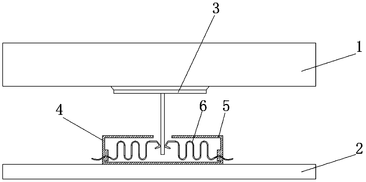 A protection structure for a display module against physical intrusion