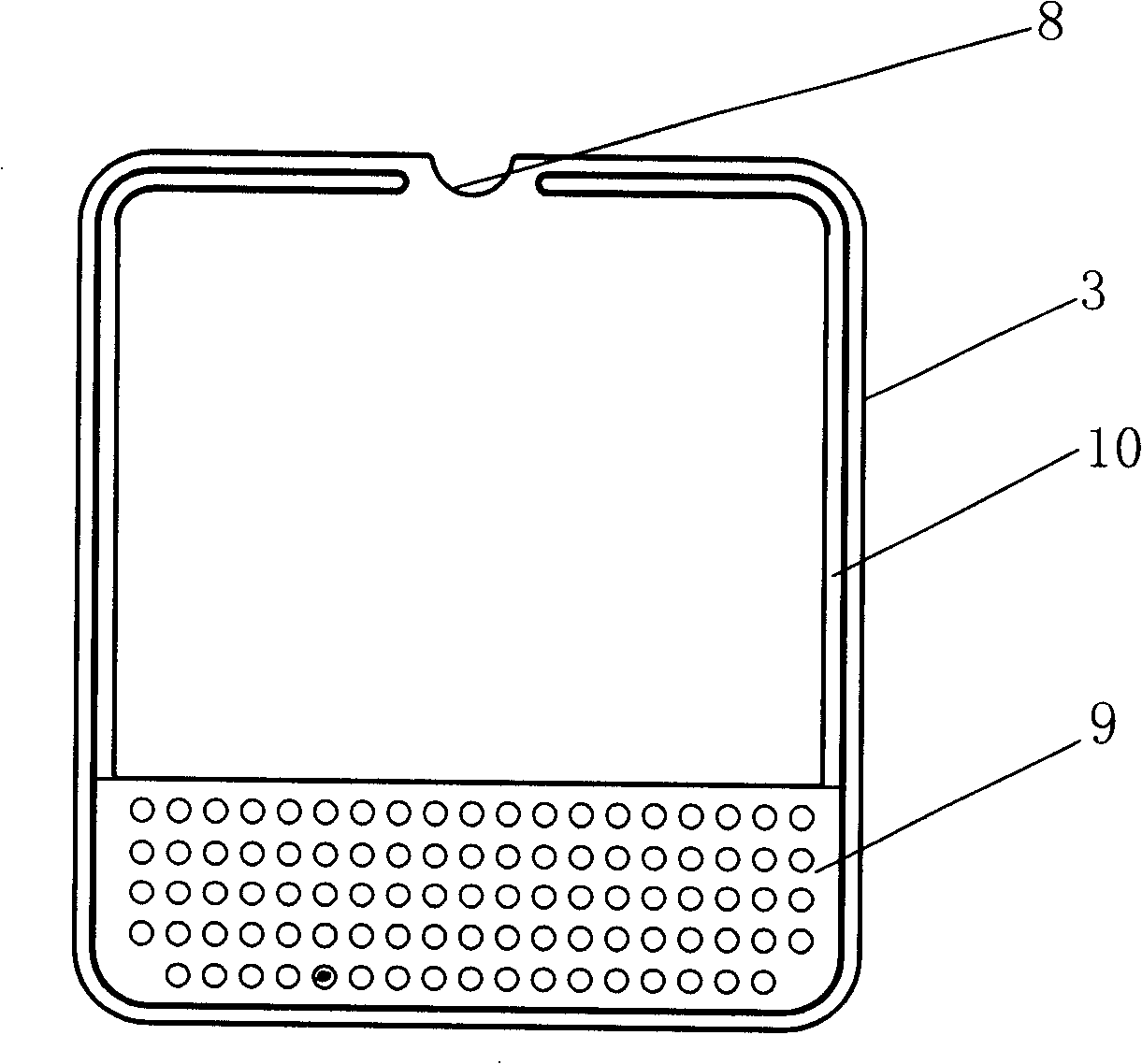 Wine chest having multipurpose roof plate