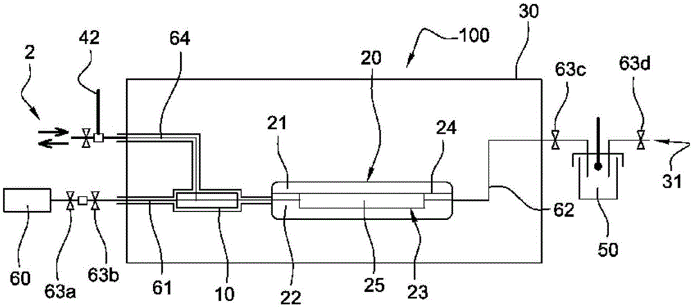 Pressure holding device for producing composite parts by infusion of resin and related methods