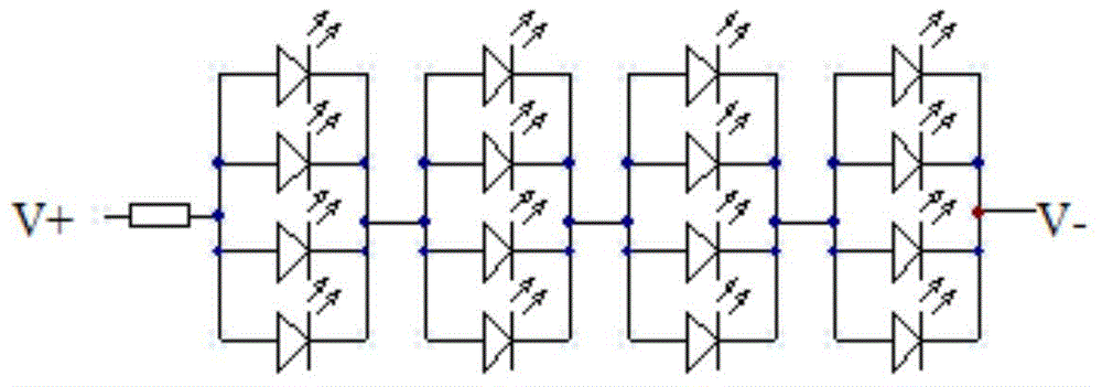 LED module with temperature signal output and detection current signal output and application circuit thereof