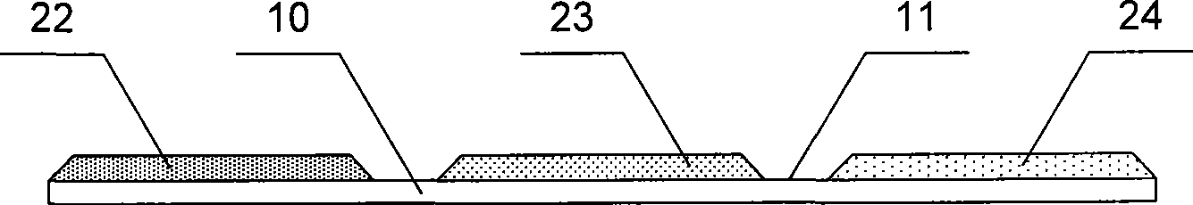 TFT-LCD color film / array substrate, liquid crystal display panel and method for producing same