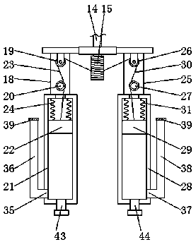 Water sampling device for water conservancy and reservoirs