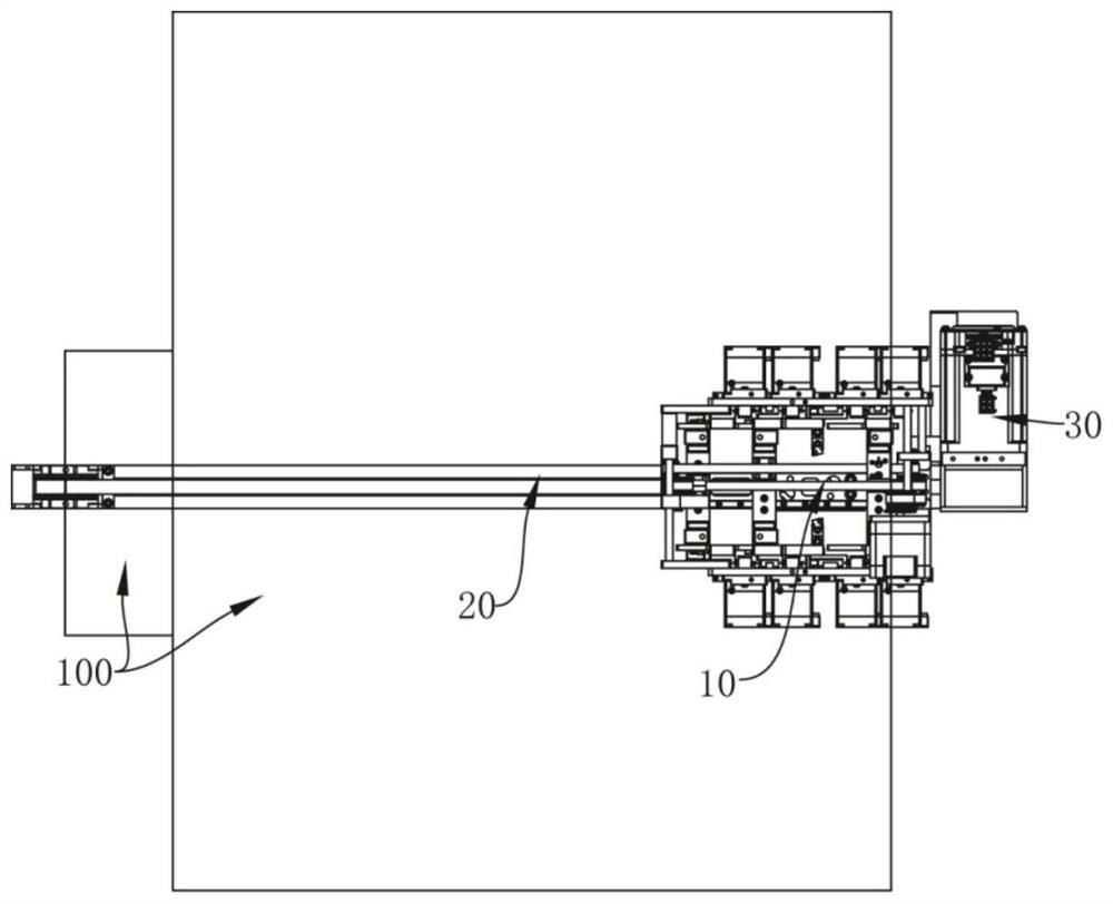 A pick-and-place device for integrated circuit materials