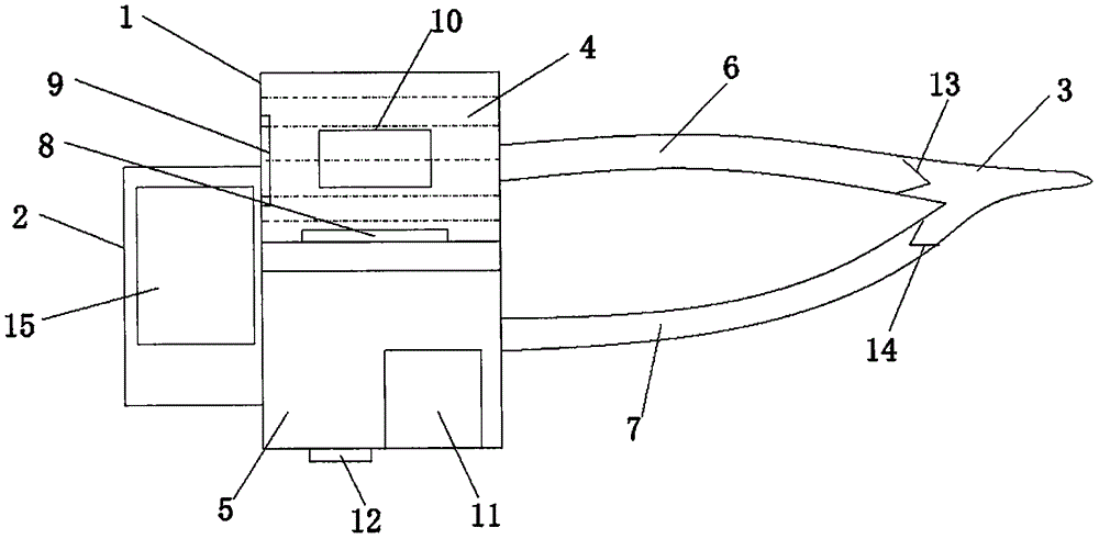 Coloclysis-type penetration treatment device for nephrology department