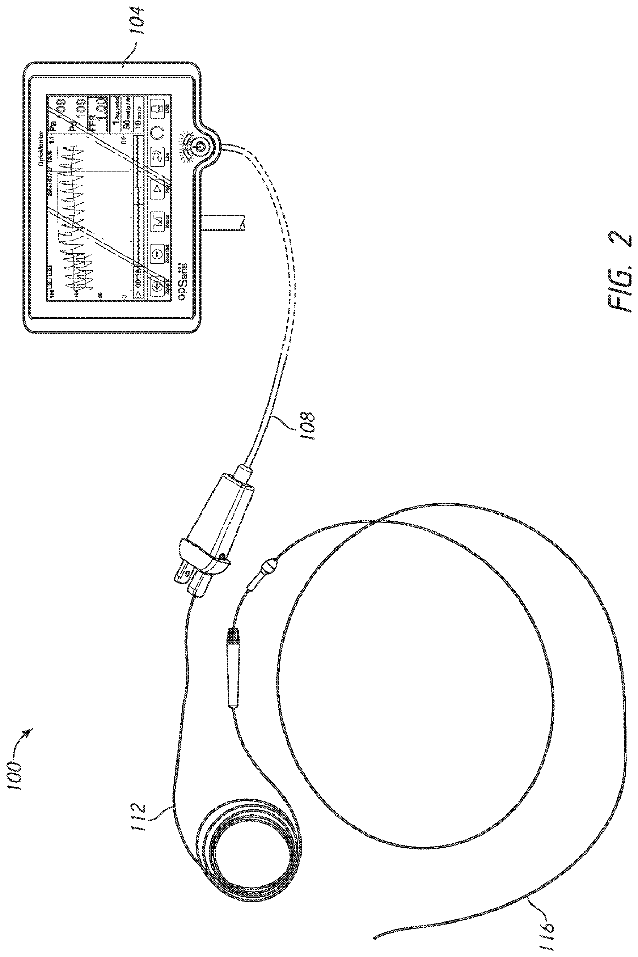 Guidewire with internal pressure sensor