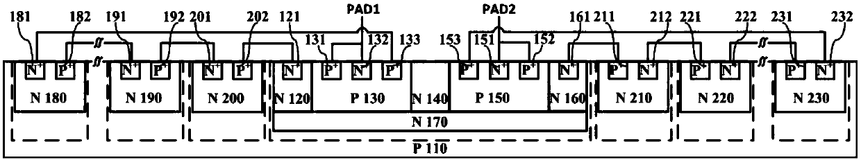 A Low Trigger Voltage Bidirectional SCR Device Based on Buried Layer Triggering