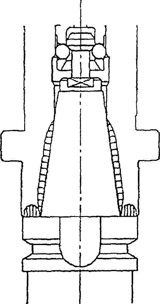 Spindle structure of a machine tool