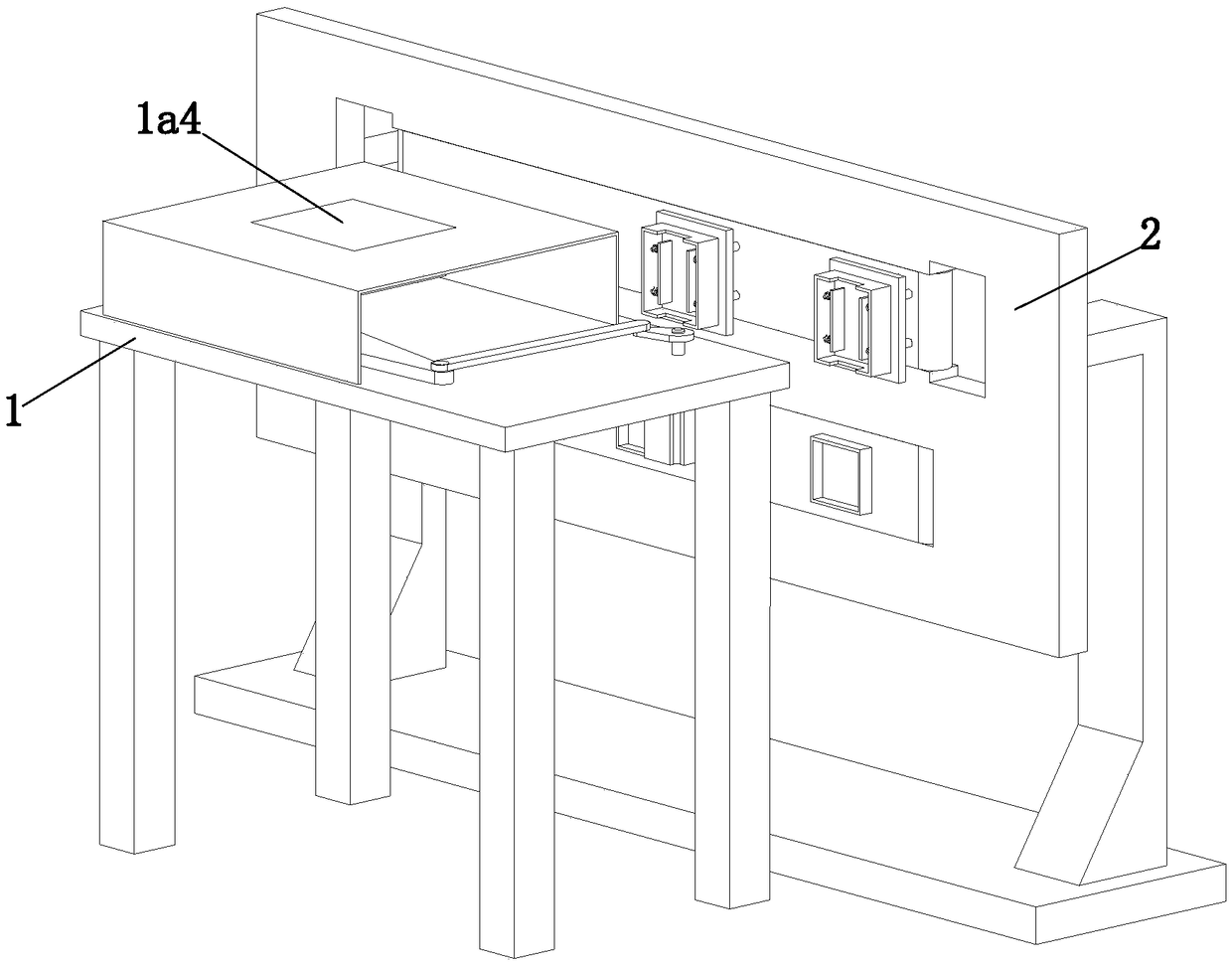 Thermal die-casting machine for aluminum belt pulley of washing machine