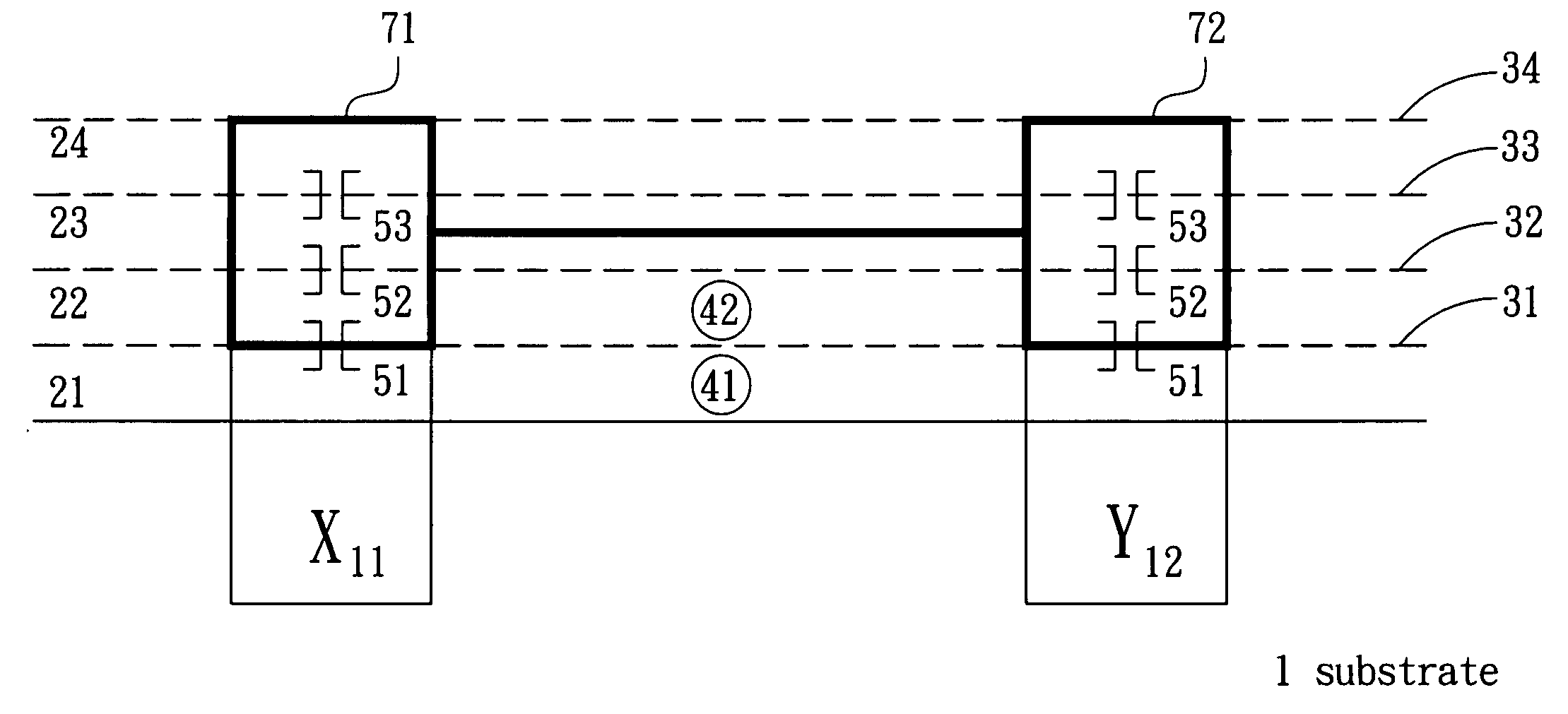 Integrated circuit structure and a design method thereof