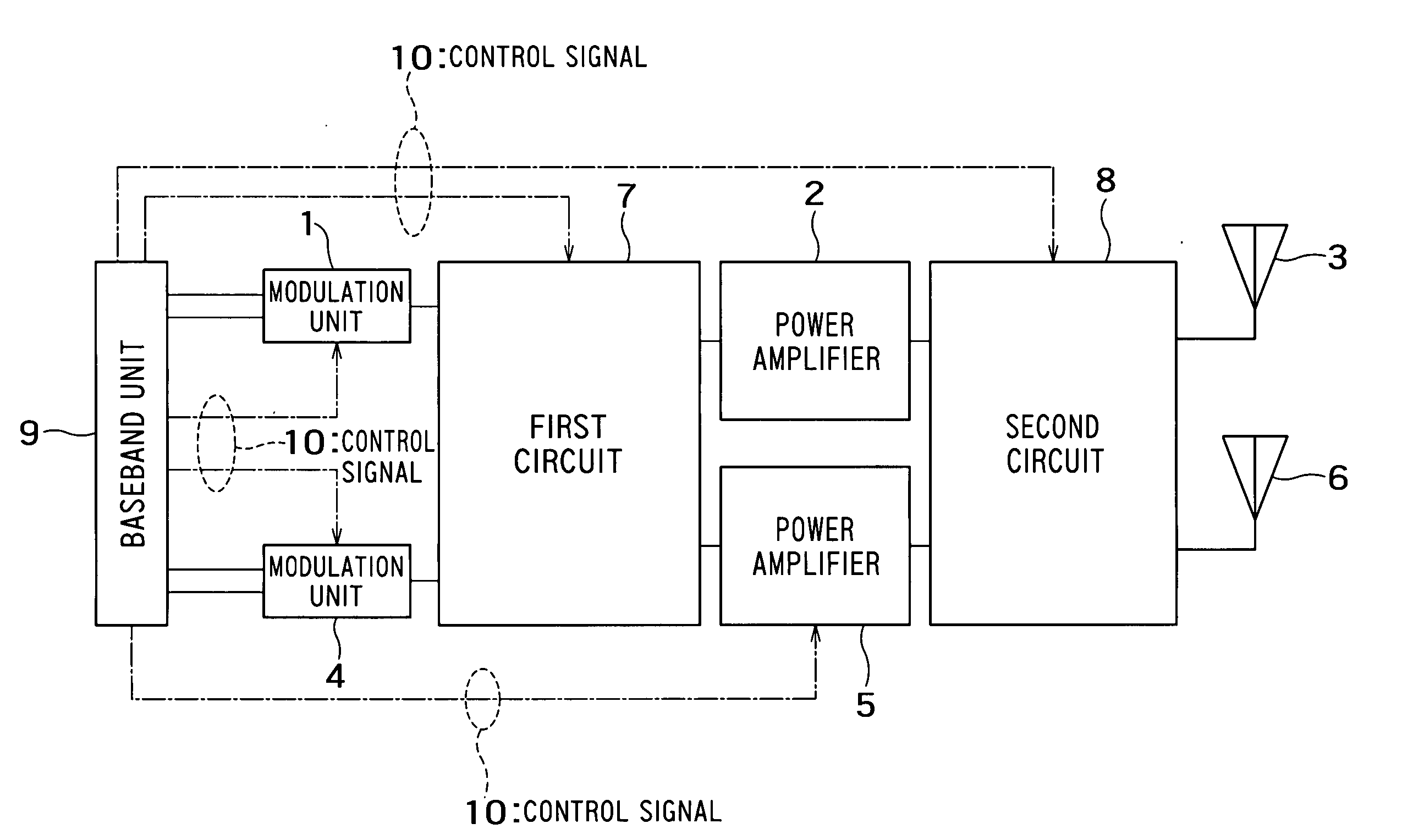 Wireless transmitter and amplifier