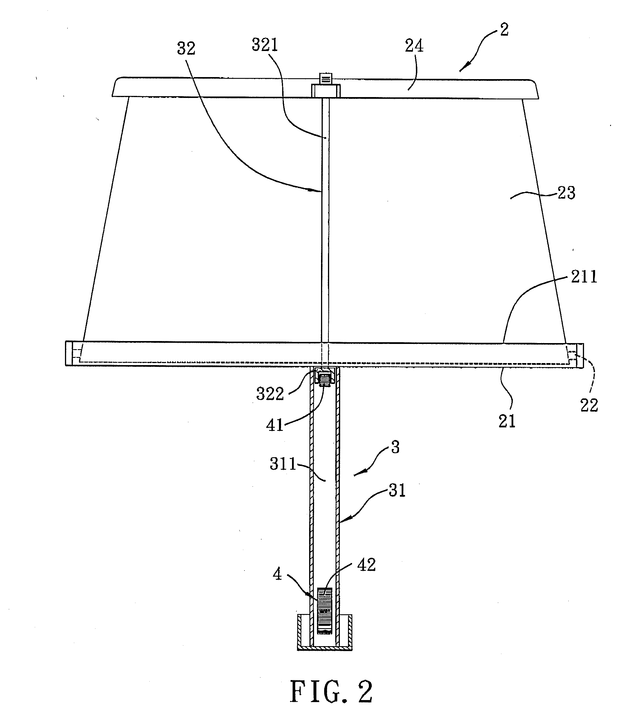 Sunshade Assembly Having a Buffer Unit