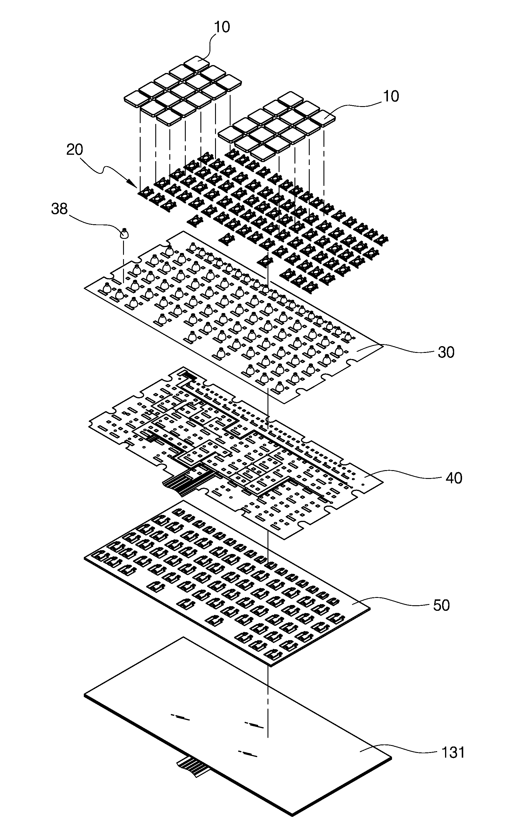 Illuminated computer input device