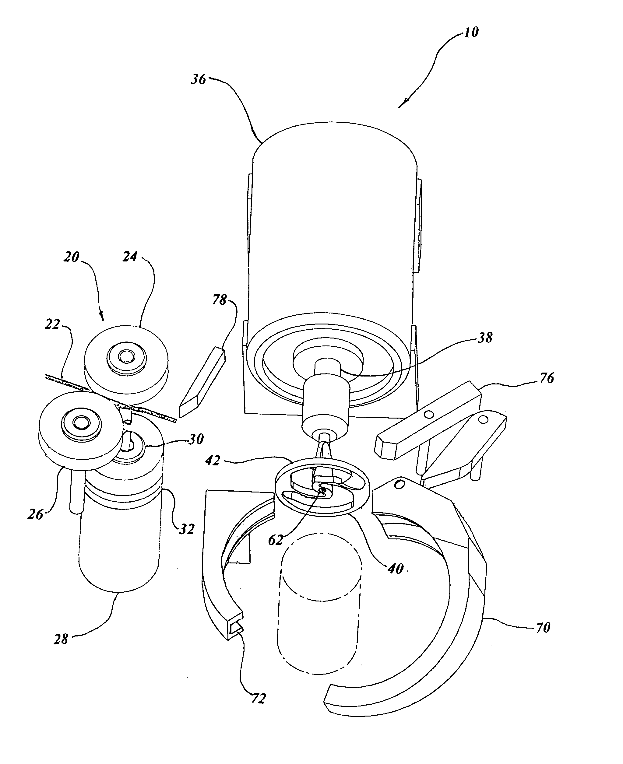 Twist-tie catch twister apparatus