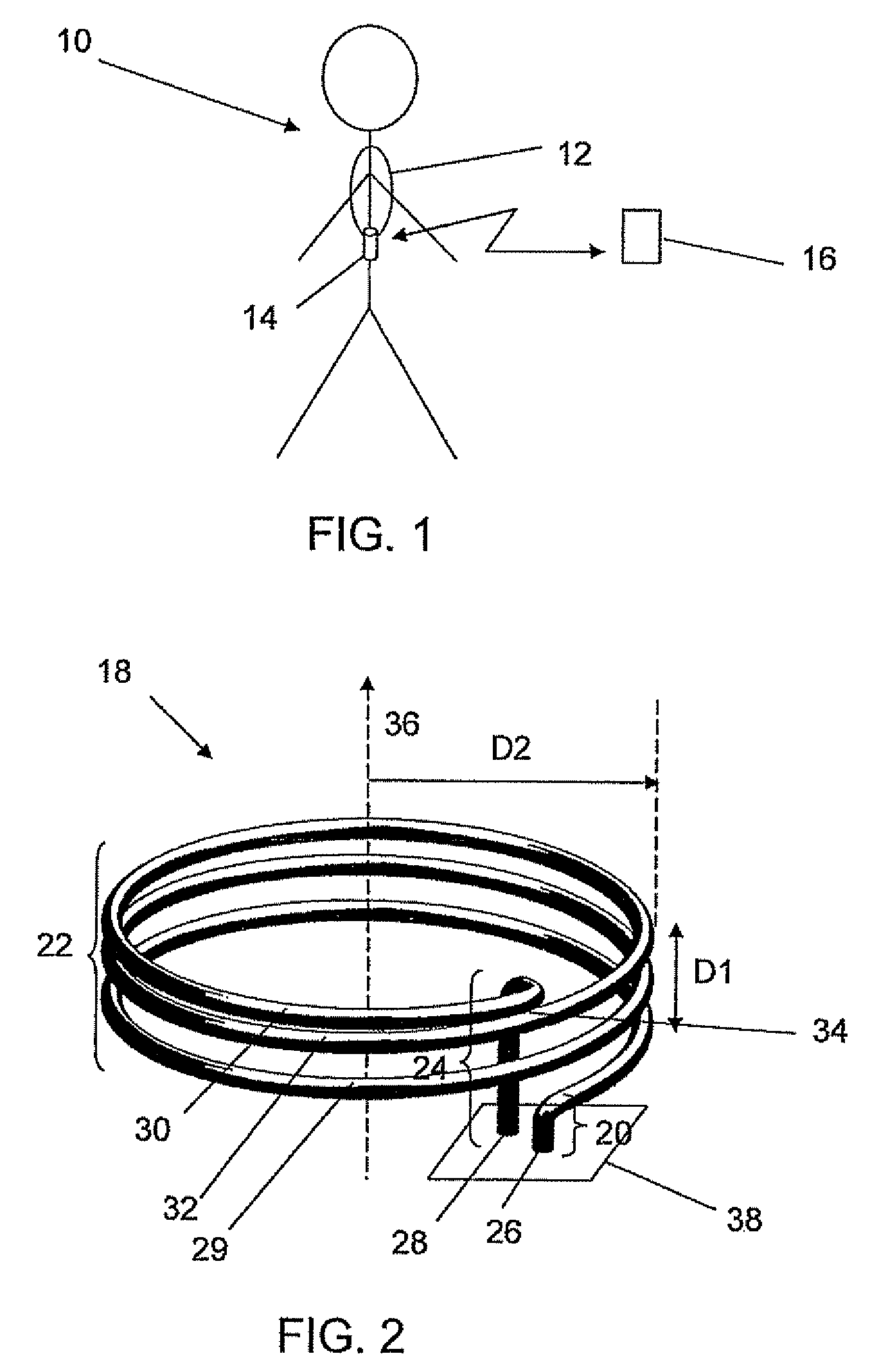 Portable communication device antenna arrangement