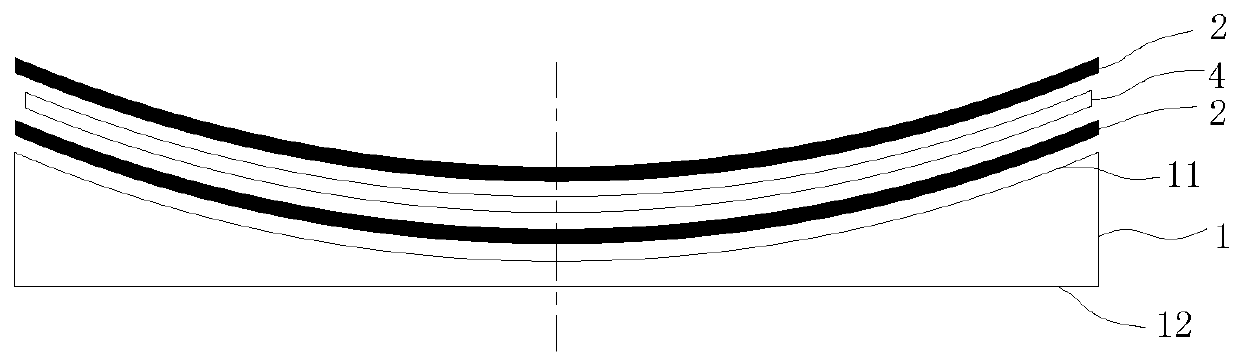 Gradient coil for magnetic resonance imaging and processing method thereof