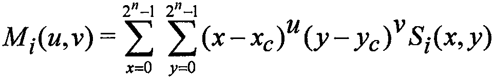 An image focusing measure implementation method based on a second-order moment function