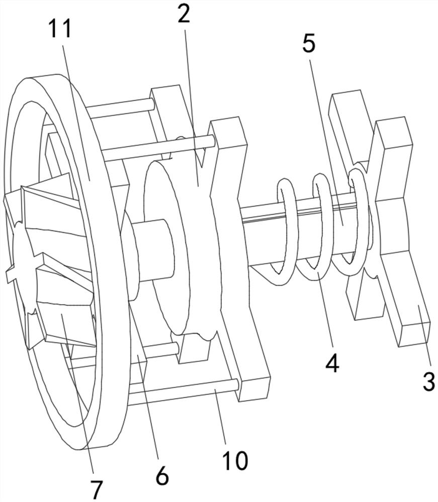 Hydraulic slow-closing check valve for water conservancy project