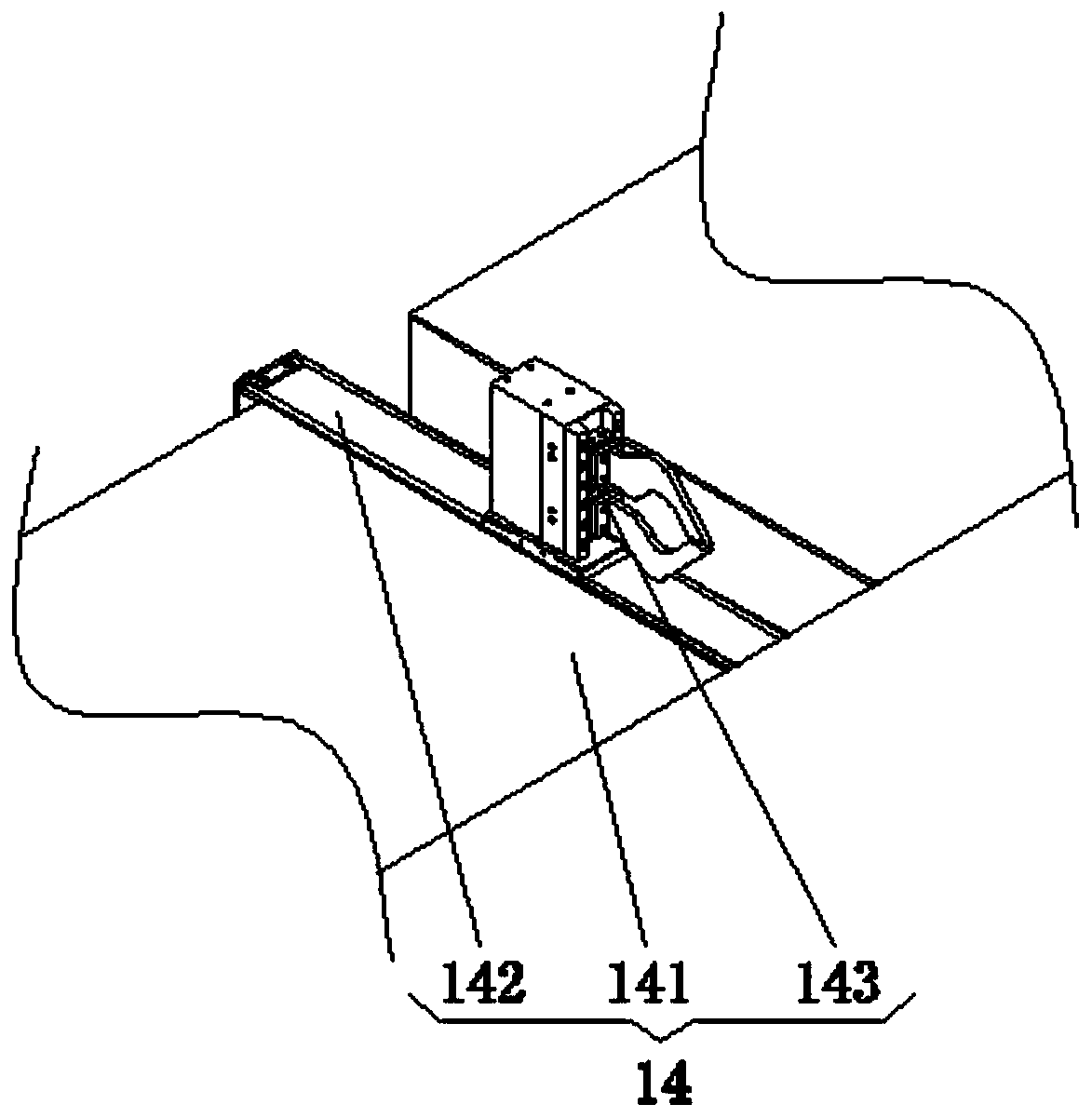 Veneer bidirectional automatic folding machine