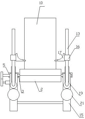 Gynecological examination bed