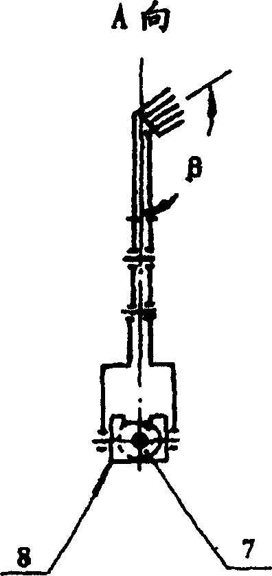 Rice transplanter with rotary multi-row movable seedling jaws