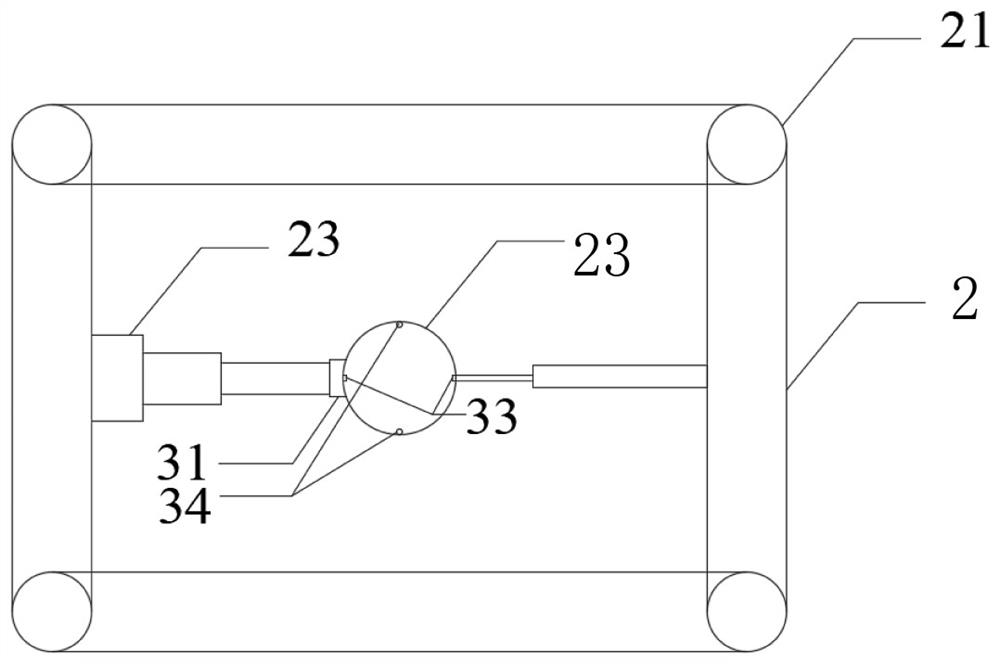 Offshore wind power digital twin test pile test system and establishment method