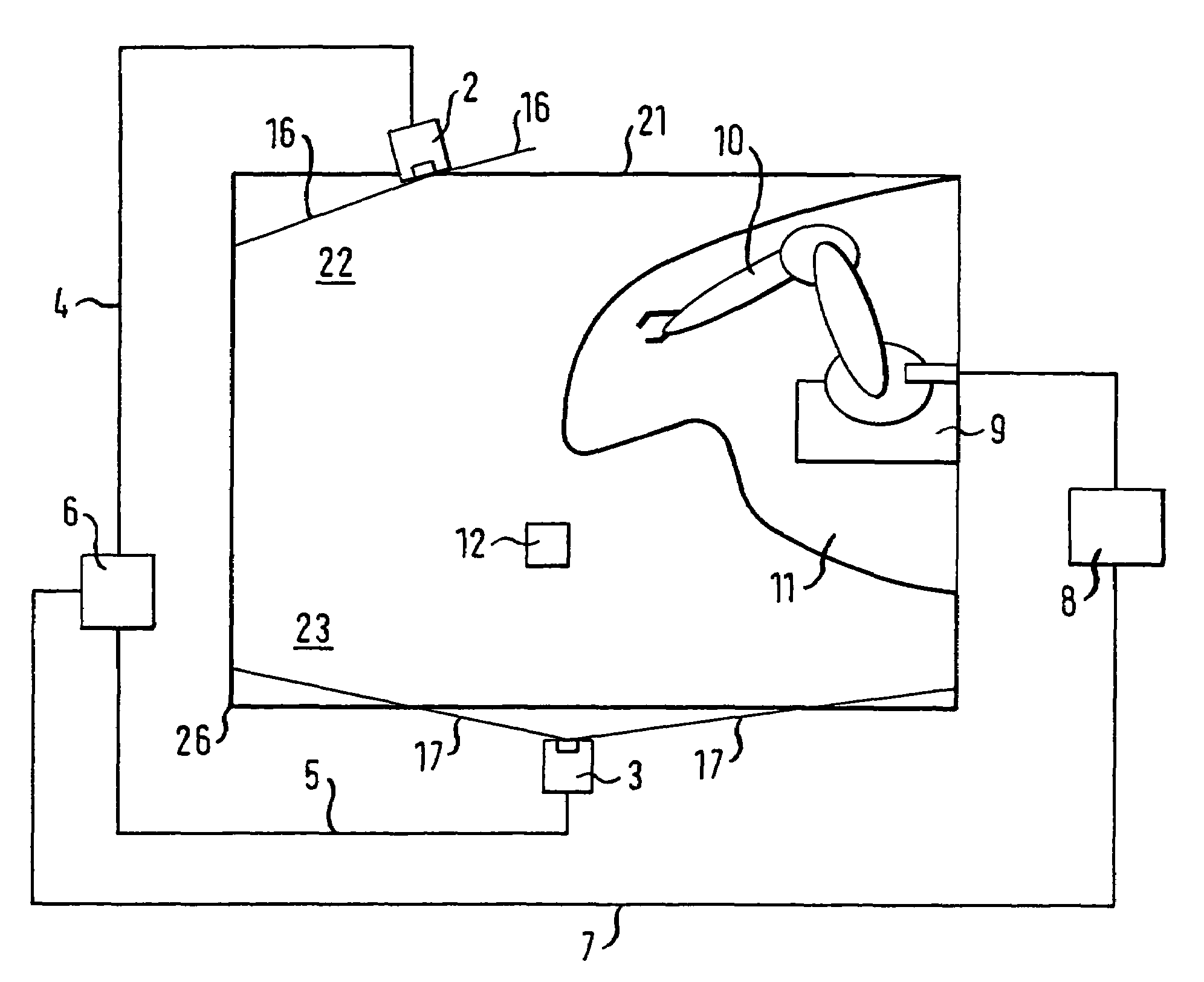 Method and apparatus for detecting an object through the use of multiple sensors